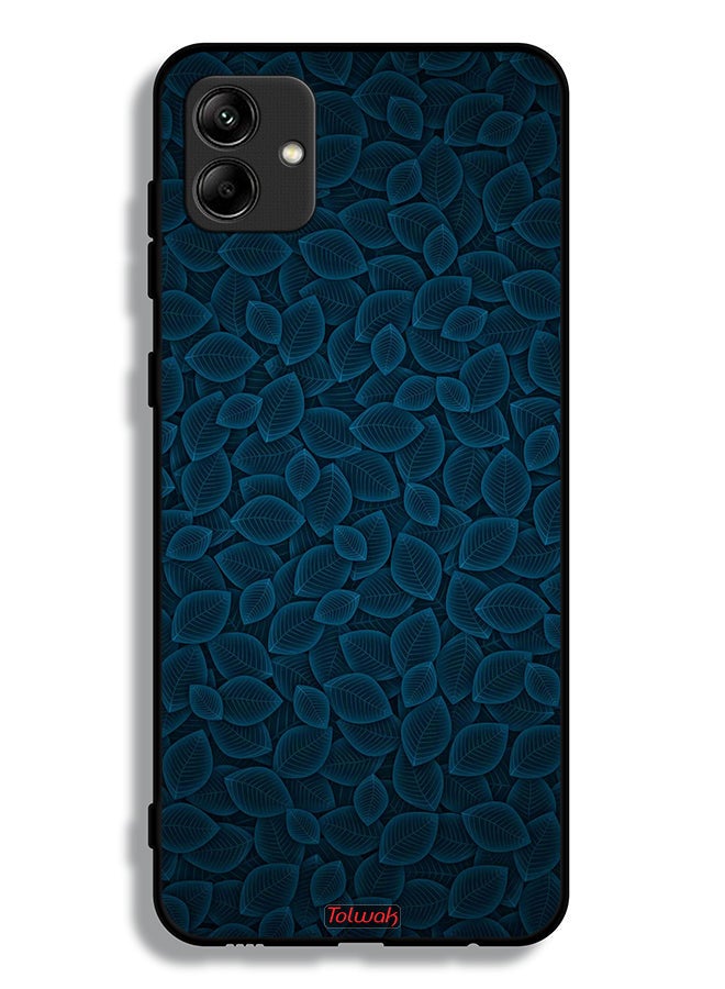 Tolwak Samsung Galaxy A04e Protective Case Cover Digital Art Leaves Pattern - Image 1