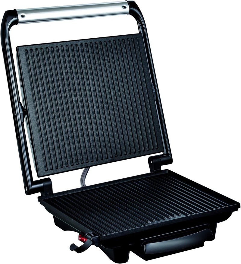 T-fal Room to room portable TEFAL Panini Grill | Inicio Grill | 2000 W | Stainless Steel/Plastic | Non-stick coated plates | Removable juice tray | Multi-Colour | 2 Years Warranty | GC241D28 Precision polished solid material - Image 2