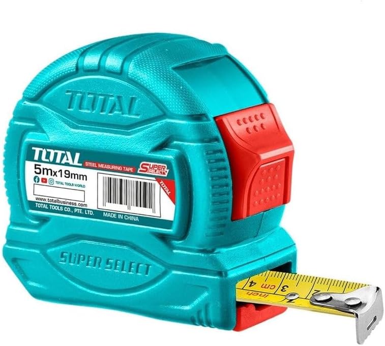 TOTAL TOTAL Steel Measuring Tape 5m x 19mm