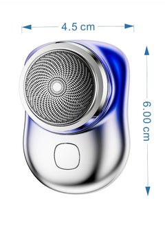 Mini Shaver Portable Electric Shaver, 2023 New Pocket Portable Electric Shave, Rechargeable Travel Razors For Men Electric Shaver For Shaving Face(purple)