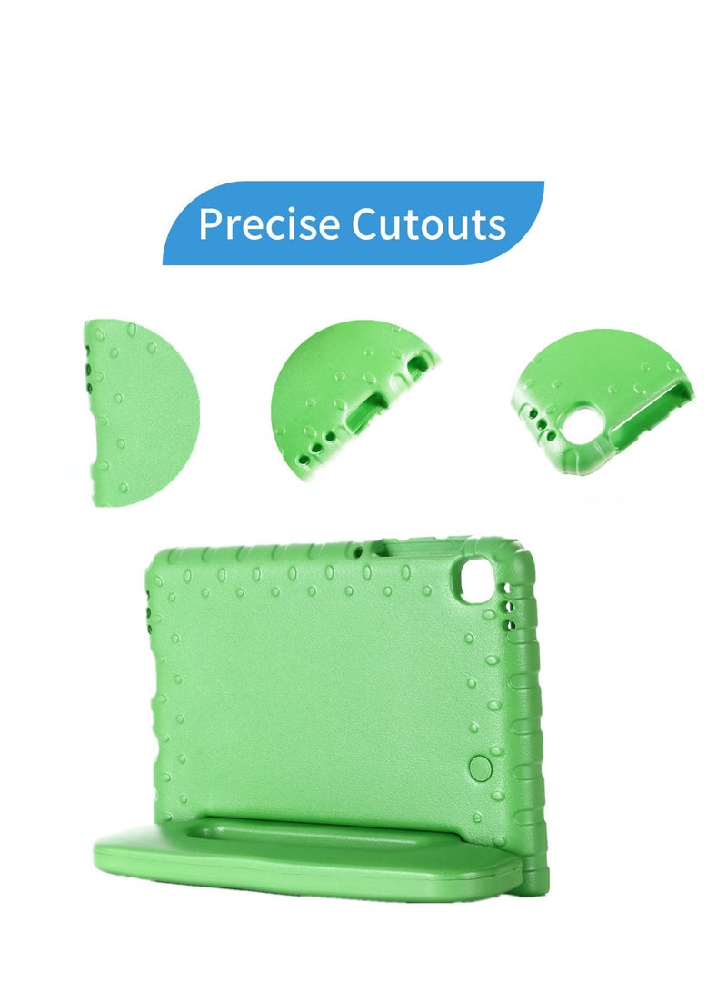 Zikra Kids Case for Samsung Galaxy Tab A7 Lite 8.7" (2021) SM-T220/SM-T225, Lightweight Shockproof Protective Cover with Convertible Handle Stand - Green - Image 2