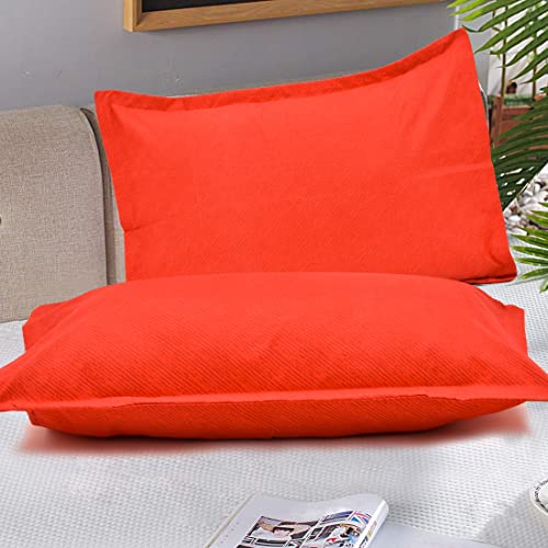 RRC Super Soft Brushed Microfiber Cotton Printed Pillow Covers,Pack of 2,17X27(Inches) 43X63(CM) Pilllow Covers - Image 1