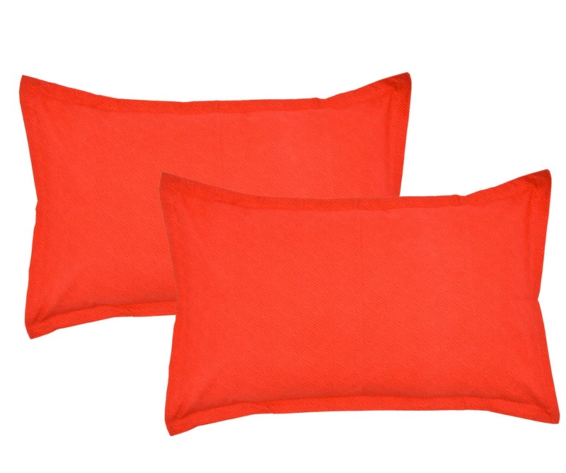 RRC Super Soft Brushed Microfiber Cotton Printed Pillow Covers,Pack of 2,17X27(Inches) 43X63(CM) Pilllow Covers - Image 3