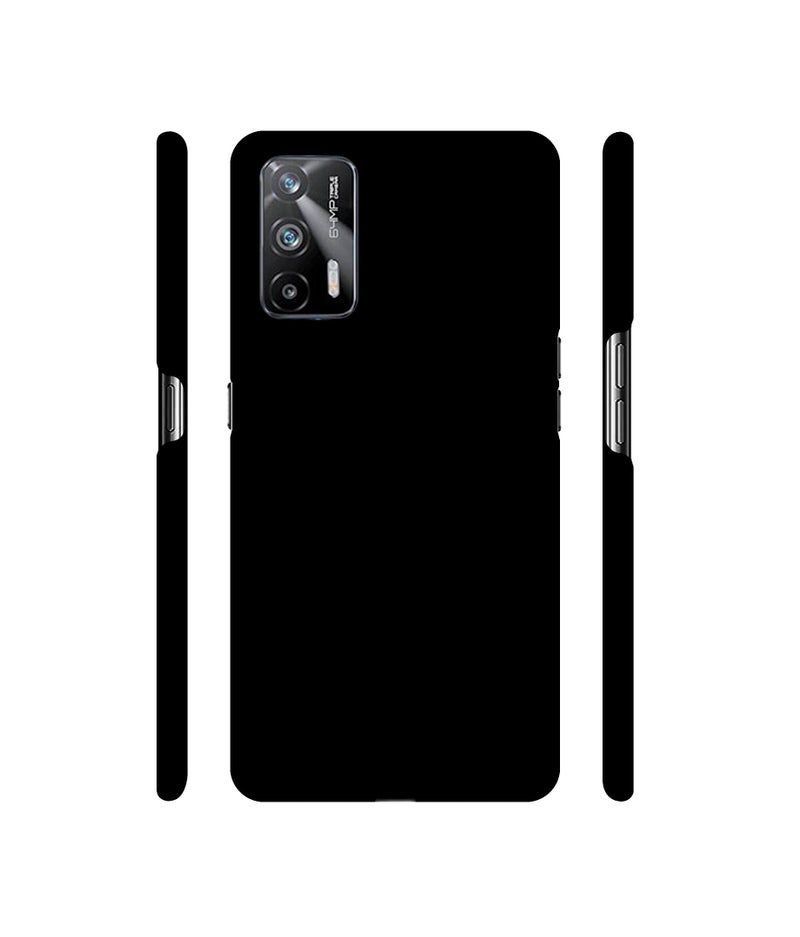 Casotec غطاء خلفي صلب بتصميم أسود من كاسوتيك مطبوع بتقنية 3D لهاتف ريالمي X7 ماكس 5G - Image 2