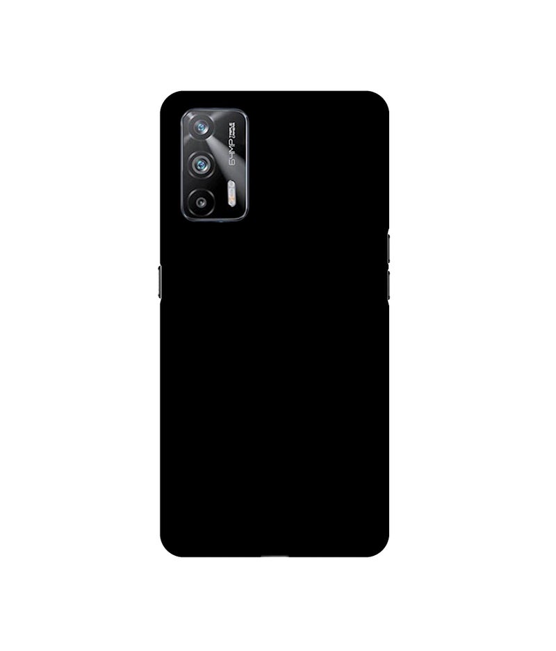 Casotec غطاء خلفي صلب بتصميم أسود من كاسوتيك مطبوع بتقنية 3D لهاتف ريالمي X7 ماكس 5G - Image 1