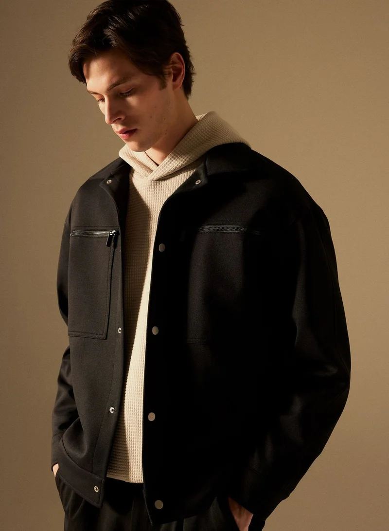 ديفاكتو Relax Fit Puffer Jacket