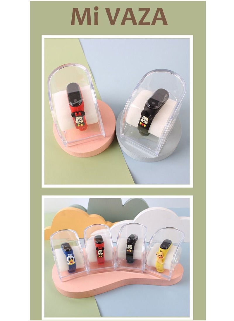 Mi VAZA M3 Cartoon Children's LED Electronic Waterproof Touch Watch - Cute Cartoon Gifts for Children - Digital Sports Toddler Daily Waterproof LED Design  - Image 5