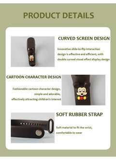 Mi VAZA M3 Cartoon Children's LED Electronic Waterproof Touch Watch - Cute Cartoon Gifts for Children - Digital Sports Toddler Daily Waterproof LED Design  - Image 4