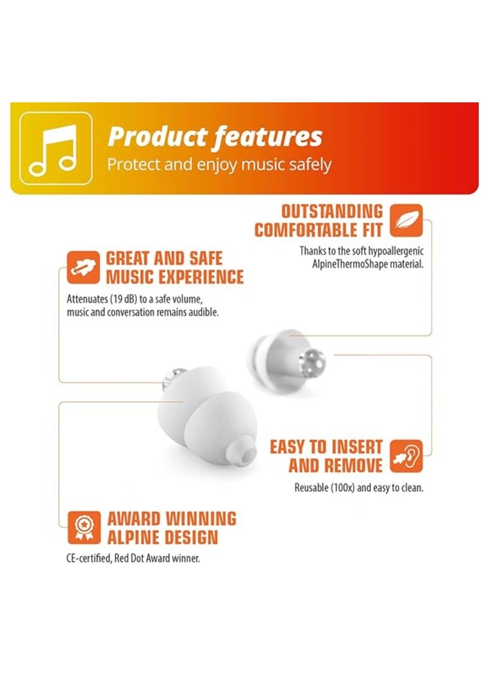 ألبين هيرينج بروتكشن Alpine PartyPlug (حماية الموسيقى والاستمتاع بها بأمان) - Image 4