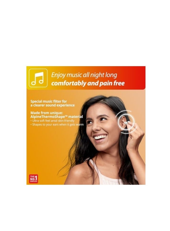 ألبين هيرينج بروتكشن Alpine PartyPlug (حماية الموسيقى والاستمتاع بها بأمان) - Image 2