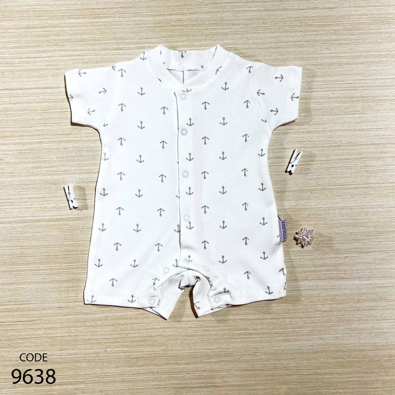 Kidzvilla Newborn Cotton Romper 9638 - Image 1
