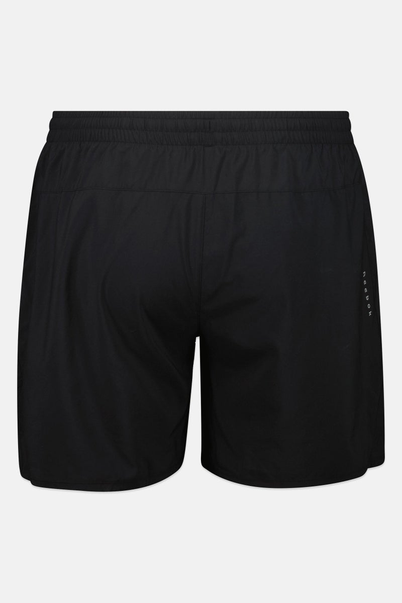 Reebok Men Sportswear Fit 2 In 1 Running Shorts, Black - Image 3