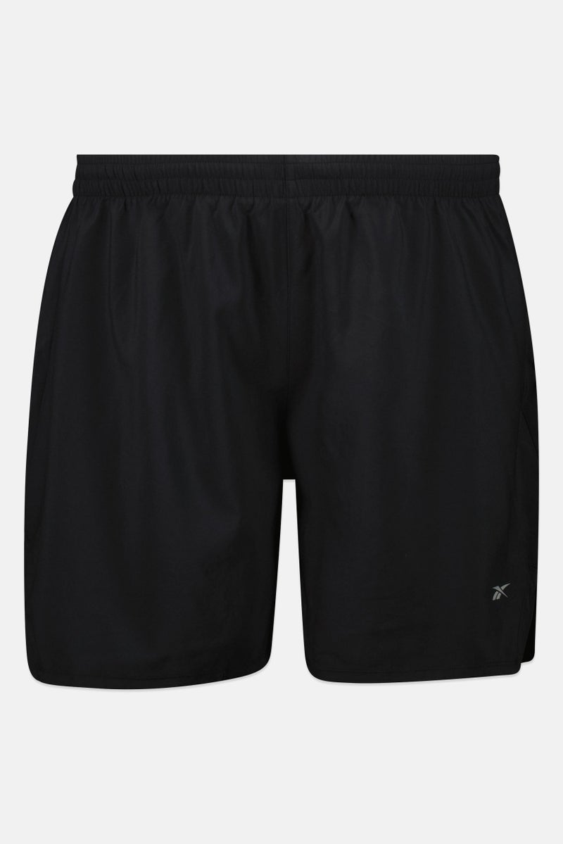 Reebok Men Sportswear Fit 2 In 1 Running Shorts, Black - Image 2