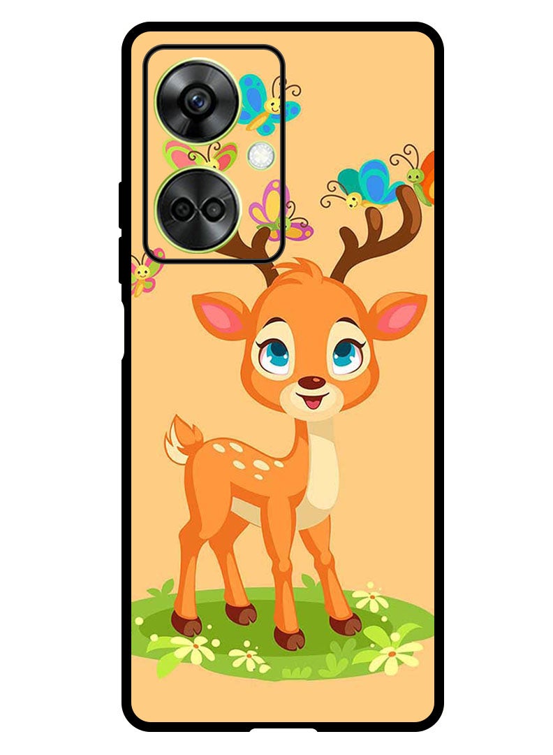 Theodor Protective Case Anti Scratch Shock Proof Bumper Cover For OnePlus Nord CE 3 Deer - Image 1