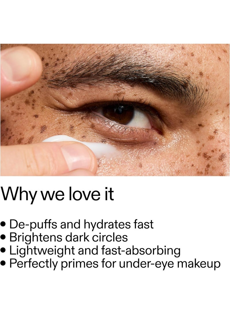 The INKEY List Caffeine Eye Cream, Reduce Eye Puffiness and Dark Circle, Blur Fine Lines, 0.5 fl oz - Image 2