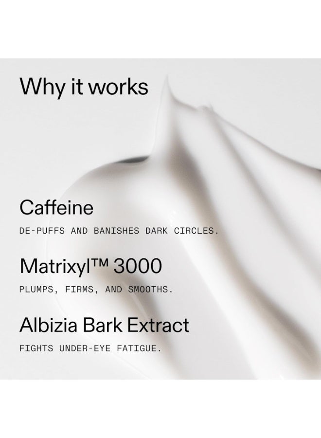 The INKEY List Caffeine Eye Cream, Reduce Eye Puffiness and Dark Circle, Blur Fine Lines, 0.5 fl oz - Image 5