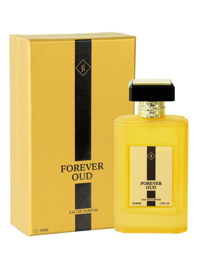 Grace Perfumes Forever Oud Eau de Parfum, 100ml, Luxury Fragrance with Gold Accents, Elegant Gift Box - Image 1