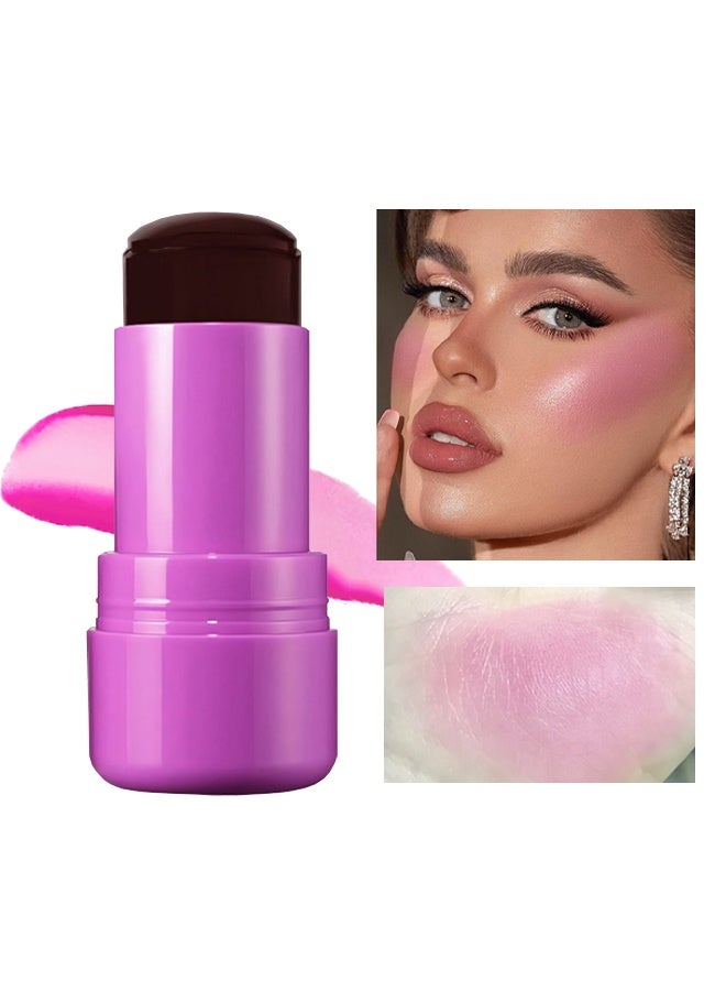 فايبلي أحمر الخدود - جيلي الشفاه والخدود صبغة كريم أحمر الخدود وجيلي الفاكهة وأحمر الخدود ولون الشفاه #V04 - Image 1