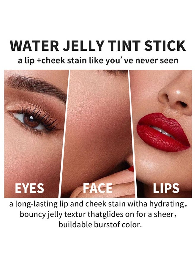 فايبلي أحمر الخدود - جيلي الشفاه والخدود صبغة كريم أحمر الخدود وجيلي الفاكهة وأحمر الخدود ولون الشفاه #V04 - Image 4