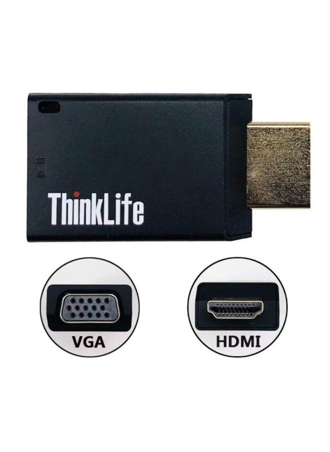 Generic ThinkLife HDMI  To VGA  Converter for Lenovo ThinkPad  - Image 1