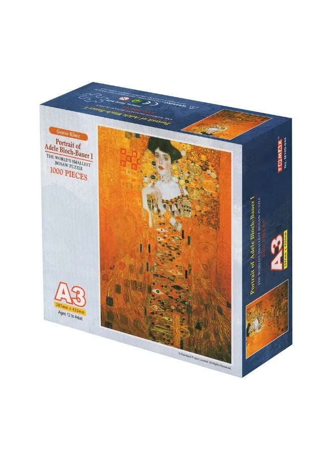 TOMAX Portrait of Adele Bloch Bauer I Mini Puzzle 1000 Pieces - M100-044 - Image 1