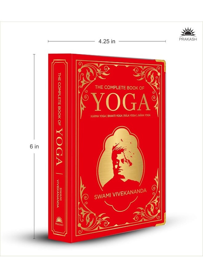 null - The Complete Book Of Yoga: Karma Yoga | Bhakti Yoga | Rāja Yoga | Jnāna Yoga (Deluxe Silk Hardbound) - Image 1
