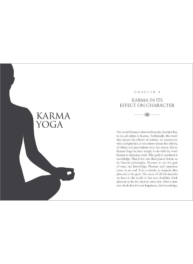 null - The Complete Book Of Yoga: Karma Yoga | Bhakti Yoga | Rāja Yoga | Jnāna Yoga (Deluxe Silk Hardbound) - Image 1