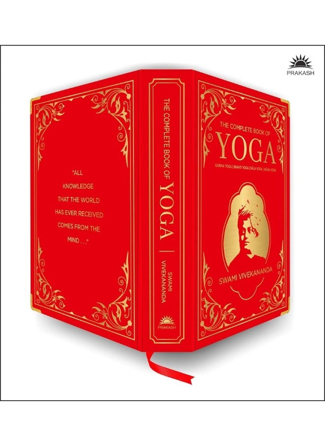null - The Complete Book Of Yoga: Karma Yoga | Bhakti Yoga | Rāja Yoga | Jnāna Yoga (Deluxe Silk Hardbound) - Image 1