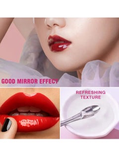 LANGMANNI 50ml Lip Gloss Base Moisturize Lip Gloss Base Oil Material Makeup Primers Non Stick Lipstick Primer for DIY Handmade Lip Balms Lip Gloss Transparent Lip Glaze Base Lip Oil  - Image 3