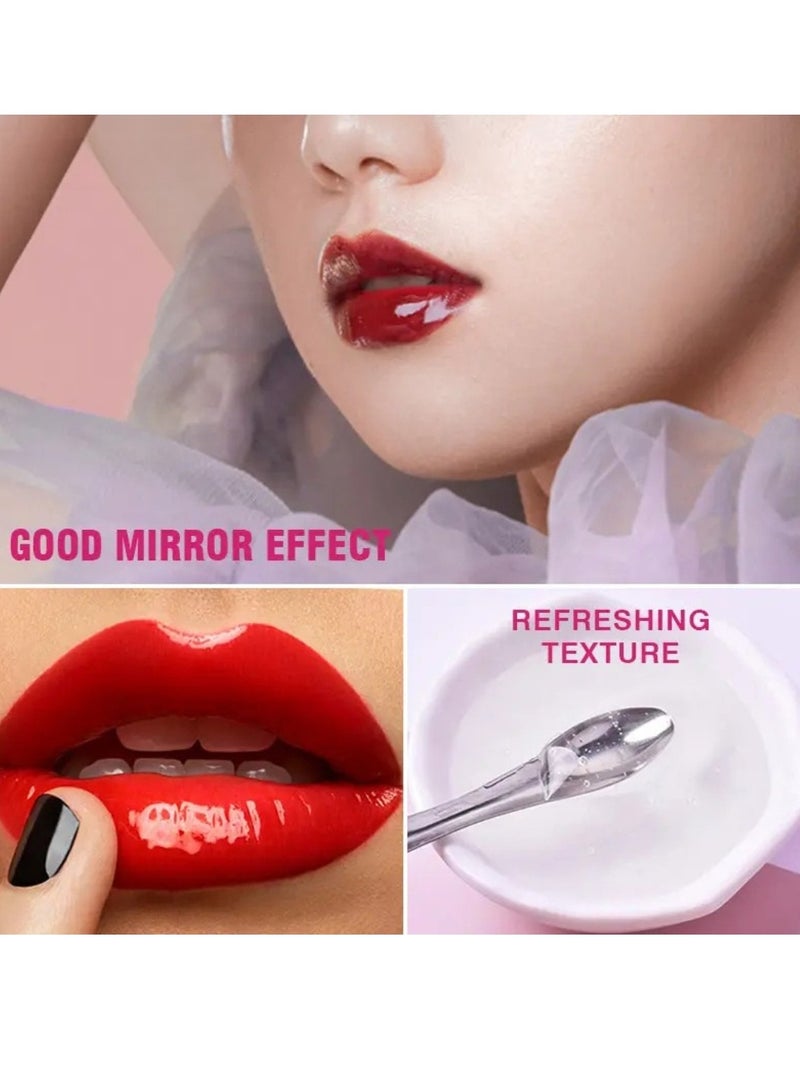 LANGMANNI 50ml Lip Gloss Base Moisturize Lip Gloss Base Oil Material Makeup Primers Non Stick Lipstick Primer for DIY Handmade Lip Balms Lip Gloss Transparent Lip Glaze Base Lip Oil - Image 3