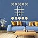 DUOLIYBC Magnetic Tic Tac Toe WallMount Game Board GamesGame Room DecorKidsAdults Indoor Party Game - Image 2