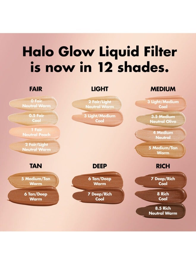 elf Halo Glow Liquid Filter, 2 Fair/Light Neutral Warm, 31.5ml - Image 4