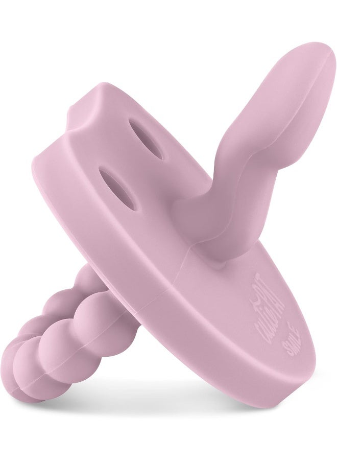 Ryan & Rose Ryan & Rose Cutie PAT Smile - Orthodontic Pro Pacifier and Teether (Wisteria) - Image 1