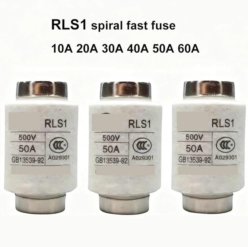 RLS1 15 Spiral Fast Acting Fuse 500V 5A 50 PCS Quick Fuse RL1 Tube Fuses - Image 4