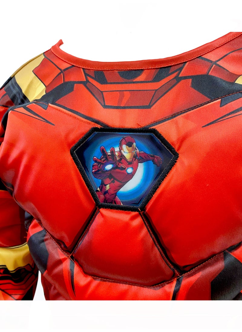 Party Centre Party Centre Marvel Avengers Iron Man Deluxe Costume  - Image 5