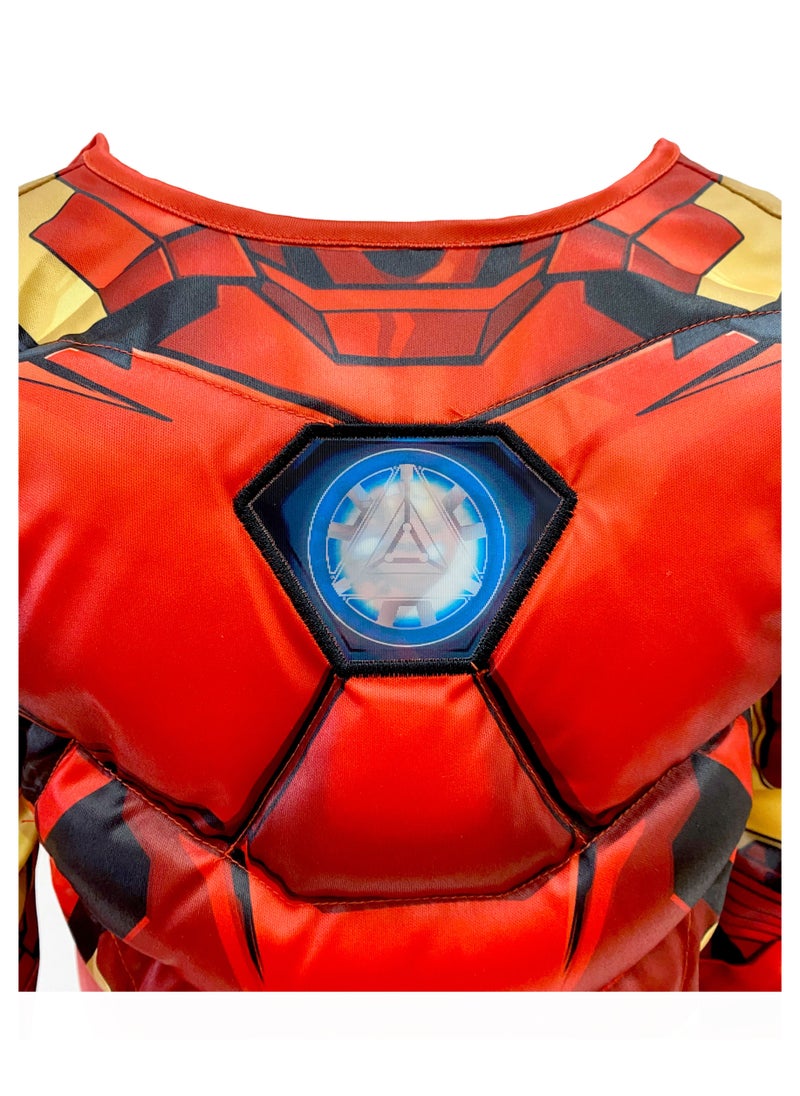 Party Centre Party Centre Marvel Avengers Iron Man Deluxe Costume  - Image 4