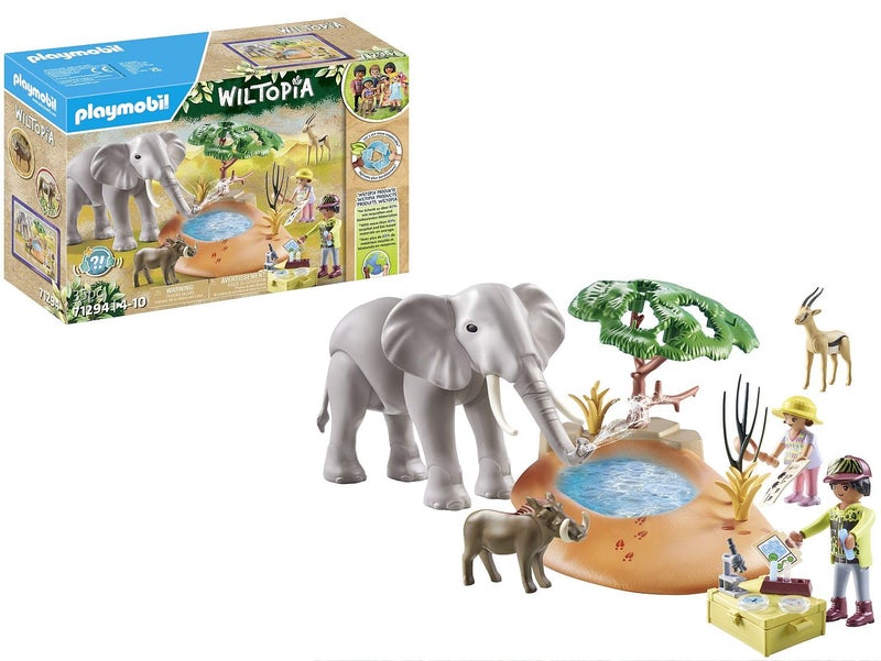 Playmobil Elephant at The Waterhole - Image 1