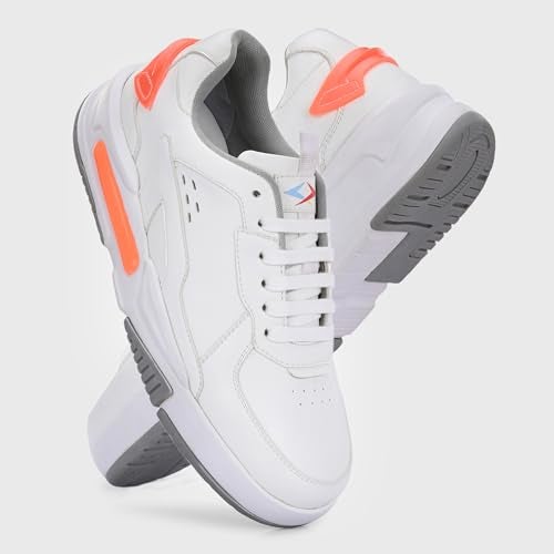 Cruiser Sneaker for Men | Comfort & Style with Soft Cushioned Insole | Trendy Lace-Up Design for Casual Outfits 2601-4 - Image 4