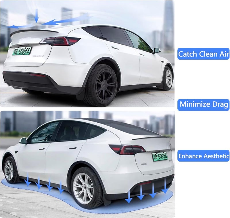 Arcoche Real Carbon Fiber Spoiler for Tesla Model 3 Highland 2024 Performance Rear Trunk Lip - Image 5