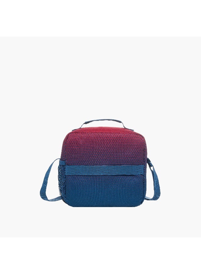 St.Right Lunch Bag-Gradient-Navy-Burgundy-1 Cmprt-Girls (Polyester) Burgundy \ 21X11X22 - Image 3