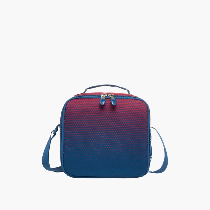 St.Right Lunch Bag-Gradient-Navy-Burgundy-1 Cmprt-Girls (Polyester) Burgundy \ 21X11X22 - Image 1