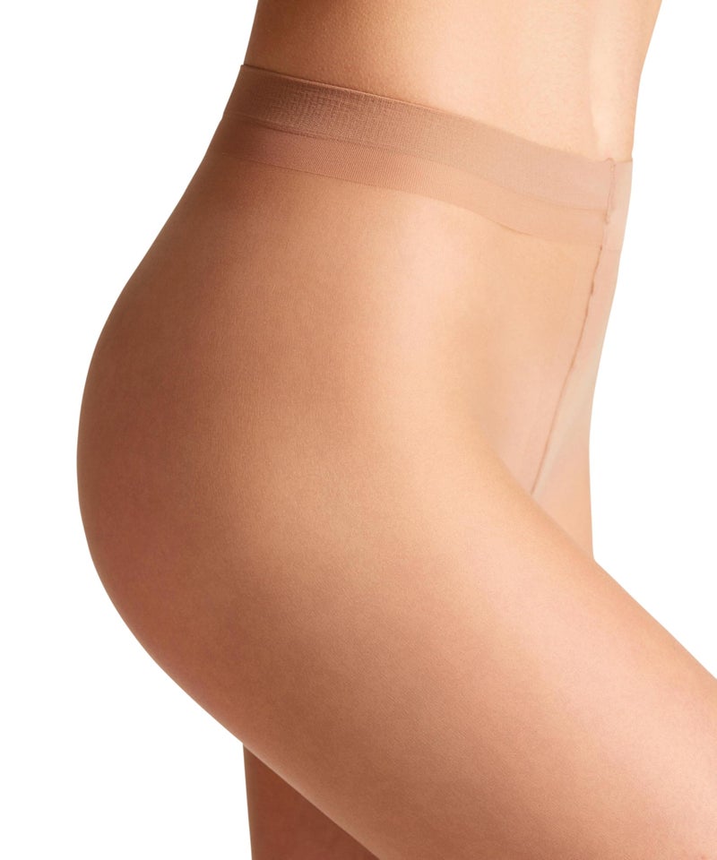 FALKE Women's Shelina 12 Denier Tights, Glossy Finish, Narrow Waistband, Ultra-Sheer Fine Transparent, Nylon, Beige (Brasil 4679), M, 1 Pair - Image 5