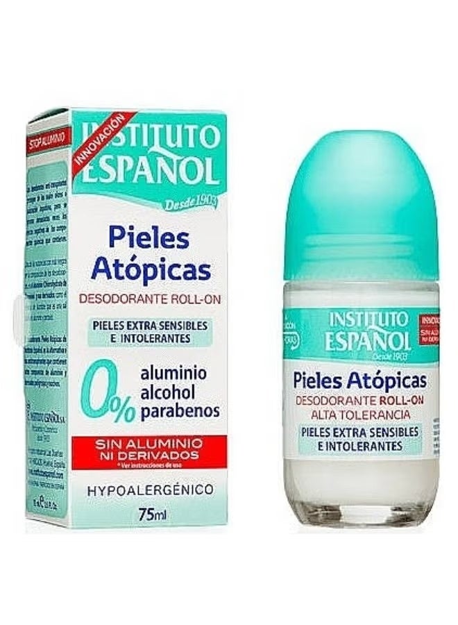 Instituto Espanol ATOPIC SKIN ROLL-ON DEODORANT 75ML - Image 2