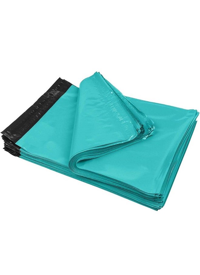iMBAPrice 10X13 Inches Teal Color Poly Mailers Envelopes Bags 100Pack Strong Adhesive And Packing Bags For Clothing Waterproof And Tearproof Mailing Envelopes  - Image 1