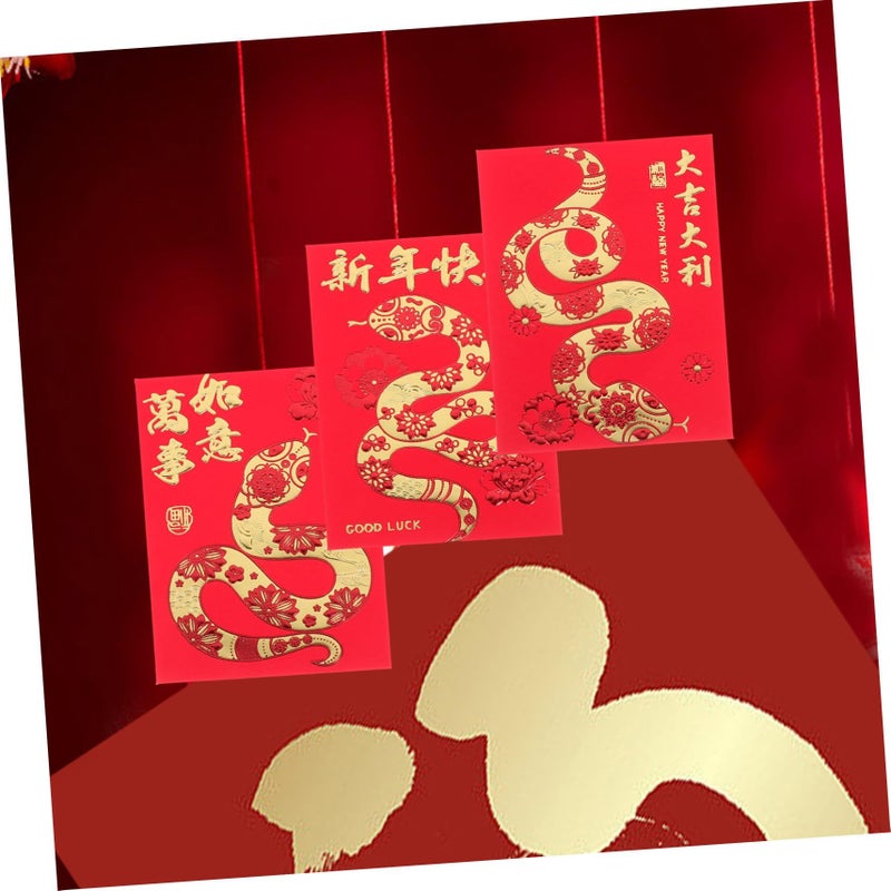 36 Pcs Traditional Chinese Red Envelopes Money Packets For Lunar New Year Celebrations - Image 3