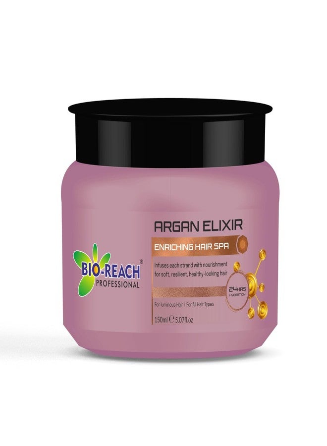 BIO-Reach سبا الشعر المغذي بزيت الأرغان من بيو-ريتش، لشعر لامع، لجميع أنواع الشعر، 150 مل × 2 = 300 مل - Image 1