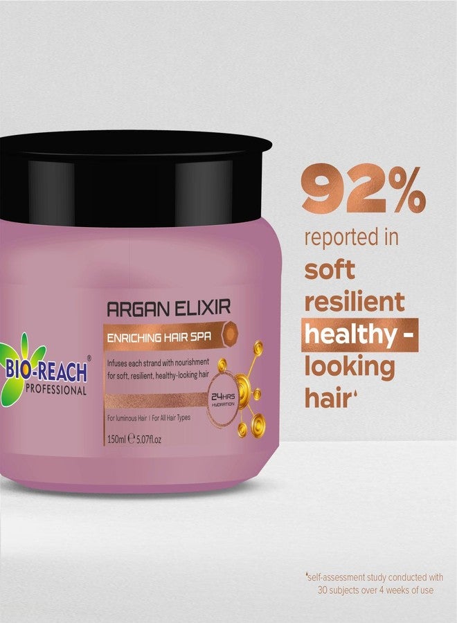 BIO-Reach سبا الشعر المغذي بزيت الأرغان من بيو-ريتش، لشعر لامع، لجميع أنواع الشعر، 150 مل × 2 = 300 مل - Image 3
