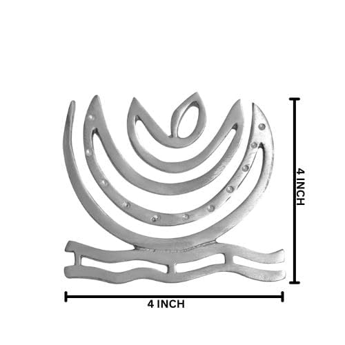 TREEMAISON Vastu Zinc Helix for Vastu Remedy | Vastu Remedies for Toilet - Door | Zone Correction | Vastu Dosh Nivaran Remedies | Size- 4 Inch Approx | Pack of 3 - Image 2