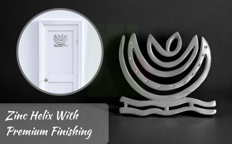 TREEMAISON Vastu Zinc Helix for Vastu Remedy | Vastu Remedies for Toilet - Door | Zone Correction | Vastu Dosh Nivaran Remedies | Size- 4 Inch Approx | Pack of 3 - Image 4