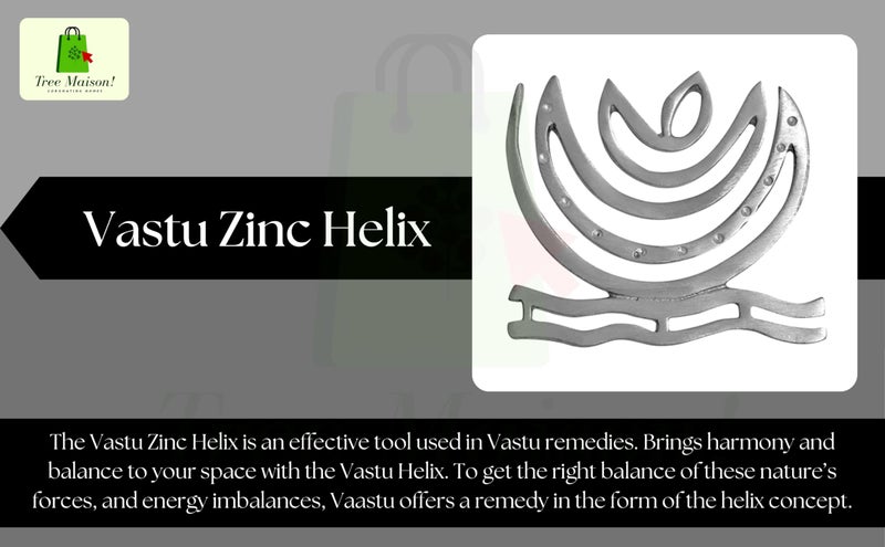 TREEMAISON Vastu Zinc Helix for Vastu Remedy | Vastu Remedies for Toilet - Door | Zone Correction | Vastu Dosh Nivaran Remedies | Size- 4 Inch Approx | Pack of 3 - Image 5